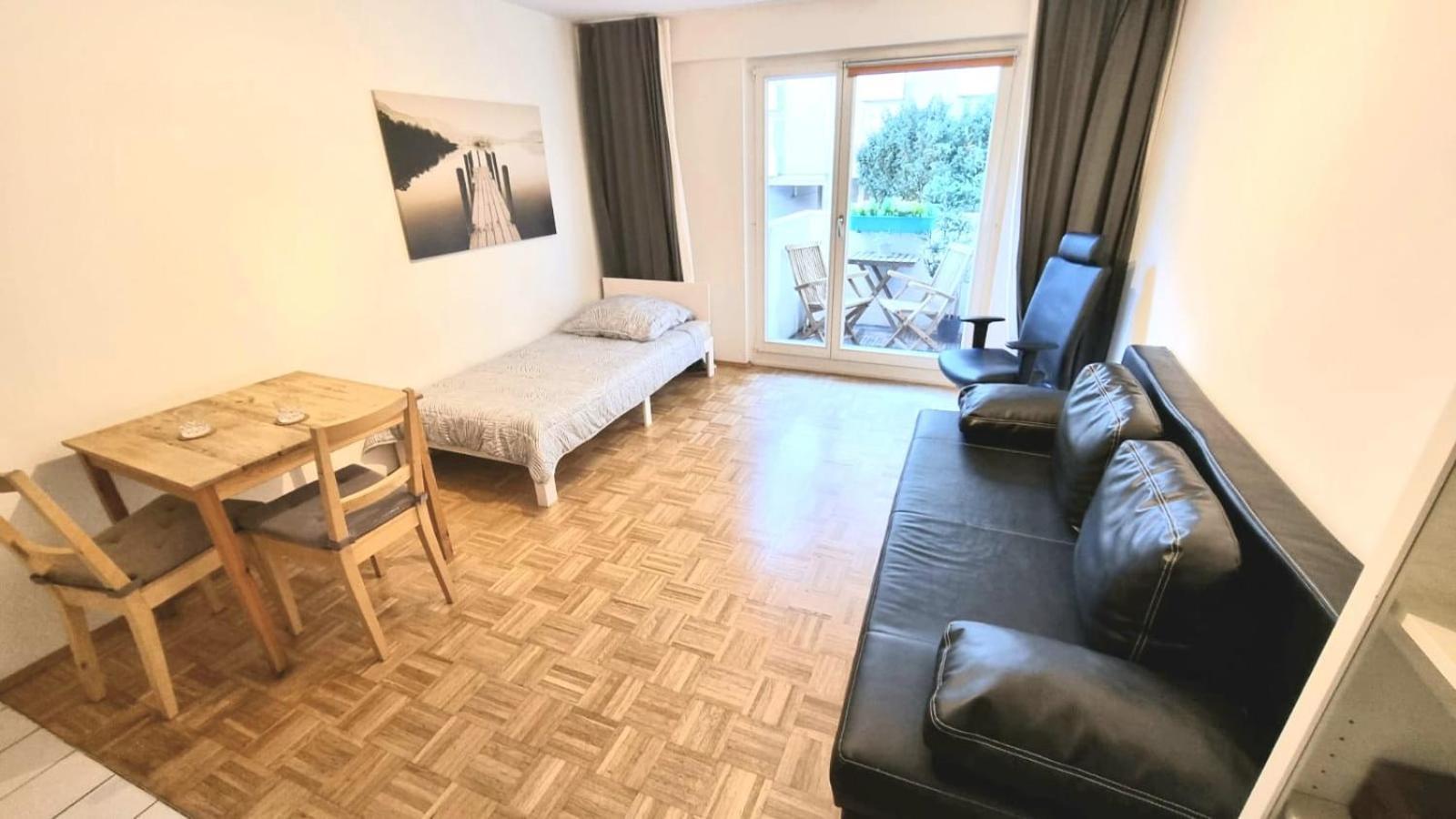 Schwabing Studio With Garden Views Мюнхен Екстер'єр фото